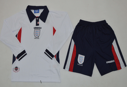 Inglaterra 1a Equipación 1998 ML - NIÑOS